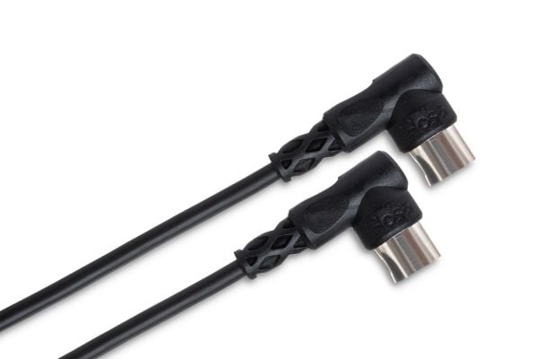 Hosa Technology MID-305RR, DIN (5-pin), Hankjønn, DIN (5-pin), Hankjønn, 1,52 m, Sort