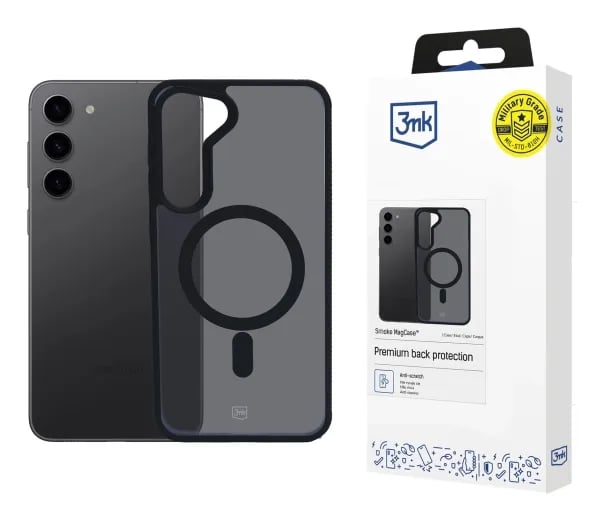 3MK 3mk suojakotelo Smoke MagCase Samsung Galaxy S24:lle