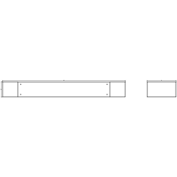 Siemens 8GK9901-0KA32, Grå, Stål, 100 mm, 800 mm, 100 mm, 210 mm