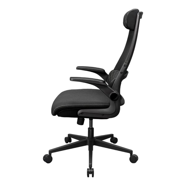 COUGAR CGR-STD-BLB, Svart, Svart, Tyg, Tyg, Svart, Svart