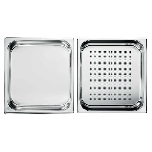 Electrolux E9OOGC23, Dampbeholder, Universell, Rustfritt stål, Ovn, Rustfritt stål, Rektangulær