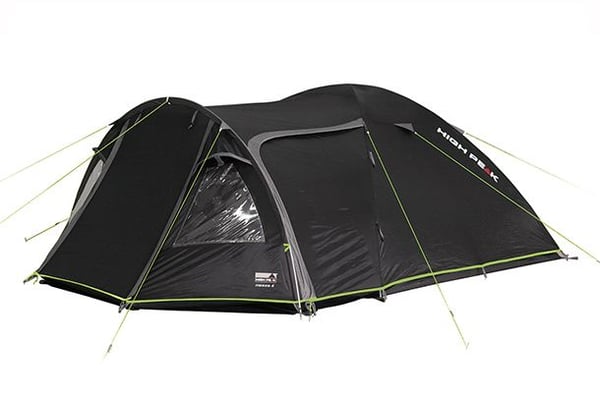High Peak Mesos 4, Kupoltält, 4 personer, Ventilation, Grön, Grå