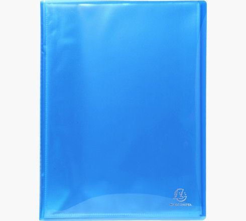 Demomappe Exacompta Iderama A4 (210 x 297 mm) med 30 innstikklommer - 4 stk. assorterte farger i pakken