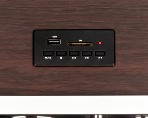 Roadstar HRA-1345NUSWD, Personal, Analog, FM, 2 W, Trä, Rotations-