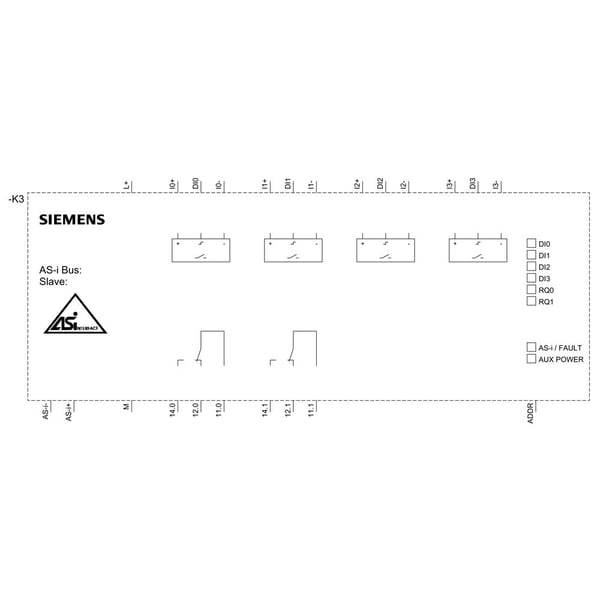 Siemens 3RK2402-2MG00-2AA2 SPS-Kompaktmodul 24 V/DC, IP20, 100 mm, 230 g, 157 mm, 111 mm, 38 mm