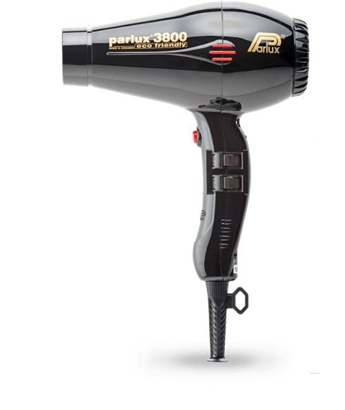 Parlux 3800 hiustenkuivaaja 2100 W Ionic Ceramic, musta