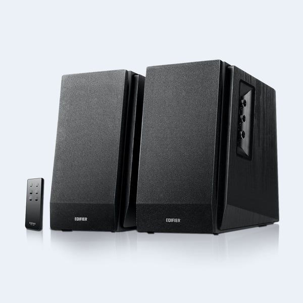 Edifier R1700BT stativhögtalare 66 W 2-vägs Bluetooth, svart trä