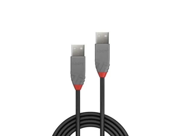 Lindy 36690, 0,2 m, USB A, USB A, USB 2.0, 480 Mbit/s, Lajittelu
