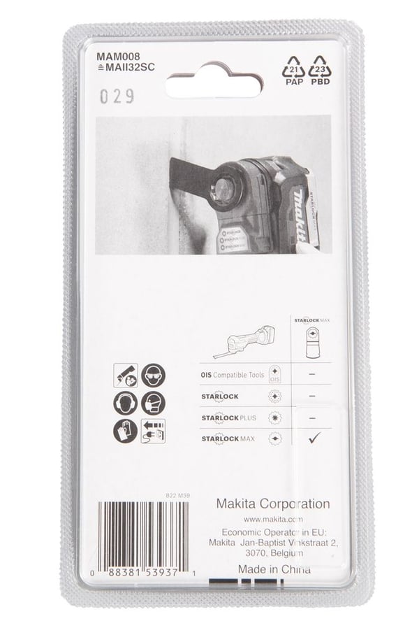 Makita B-66472, Savklinge, Universel, High Carbon Steel (HCS), 5,5 cm, 32 mm