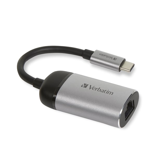 Verbatim - Nettverk / USB-adapter - USB-C - Gigabit Ethernet x 1