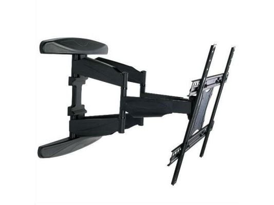 TECHly - Monteringssats (väggmontering för full rörlighet) - för platt panel - svart - skärmstorlek: 40"-80" - väggmonterbar