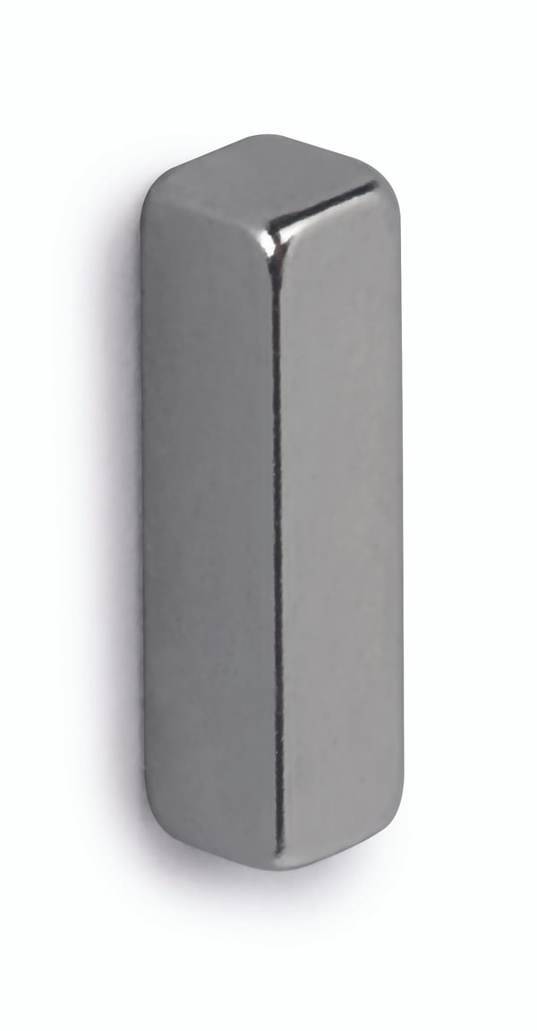 MAUL 6169096, Magnet för skrivtavla, Nickel, Neodymium, 15 mm, 4 mm, 4 mm