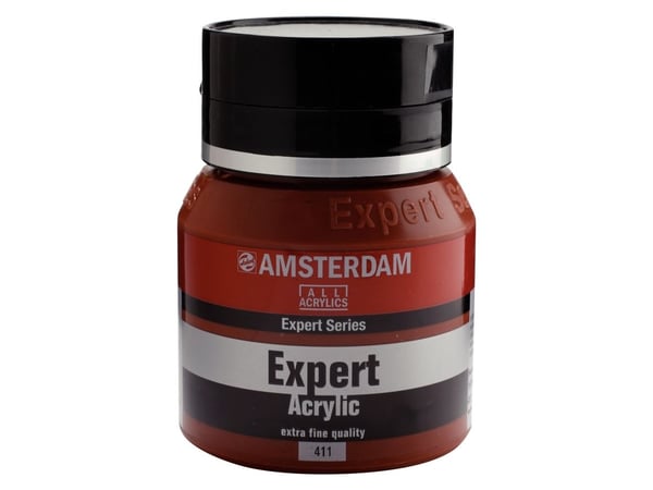 Amsterdam Expert Series akrylmaling i krukke Burnt Sienna 411