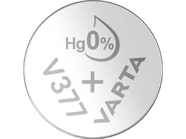 Varta -V377, Engangsbatteri, SR66, Silver-Oksid (S), 1,55 V, 1 stykker, 21 mAh
