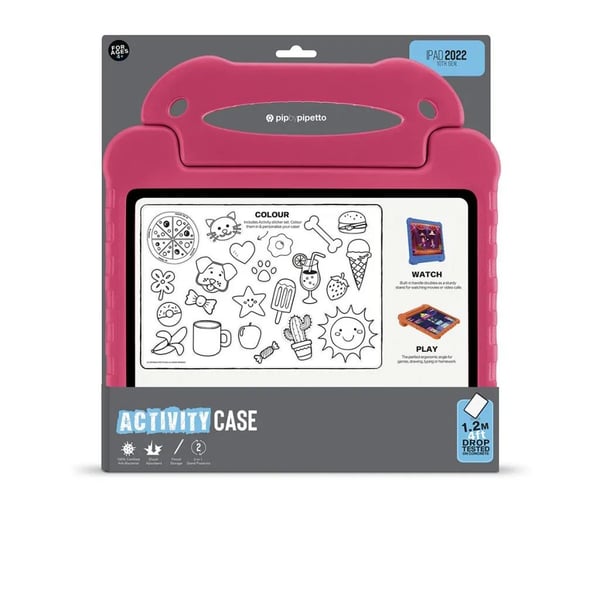 Pipetto P066-130-V, Mobilskal, Apple, iPad (A16) (2025) - Models A3354, A3355, A3356- iPad 10th Gen (2022) - Models A2696, A2757, A2777,..., 27,7 c...