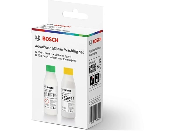 Bosch BBZWDSET, Rengjøringsløsning, Sylindervakuum, Bosch, AquaWash&Clean, 2 stykker