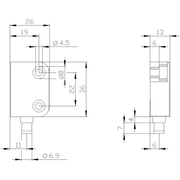 Siemens magnetkontakt 3SE6616-3CA01
