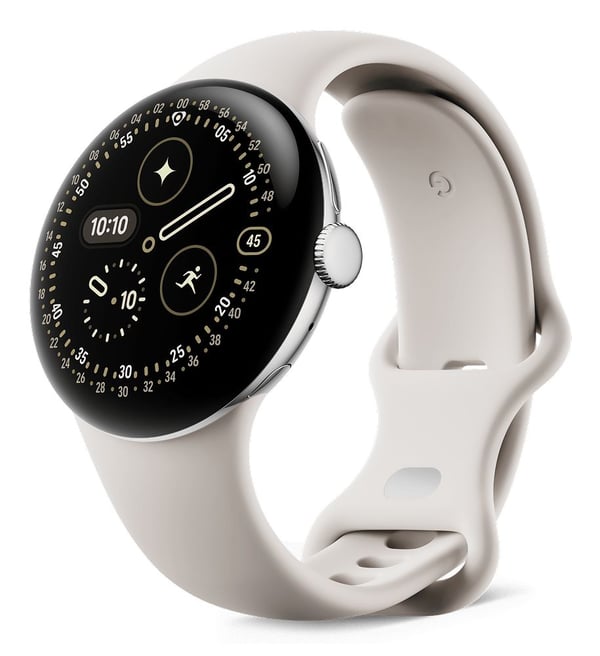 Google Pixel Watch 4, AMOLED, Kosketusnäyttö, 32 GB, Wi-Fi, GPS (satelliitti), 31 g