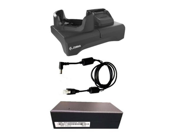 Zebra - Håndholdt ladestativ + batterilader - enkeltspor - utgangskontakter: 1 - for Zebra TC73, TC73 Premium, TC78