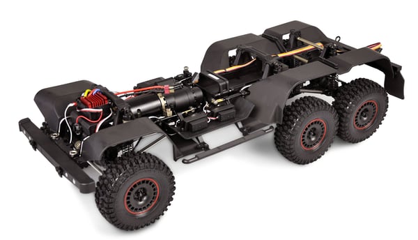 Amewi AMXRock RCX103P Scale Crawler 6x6 Pick-Up 1:10 ARTR, nelipyöräinen vetoauto, 1:10, 14 vuotta, 4,2 kg
