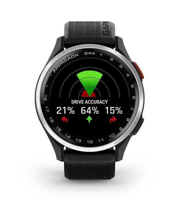 Garmin Approach S44, 3,05 cm (1.2"), Kosketusnäyttö, 4 GB, GPS (satelliitti), 42 g