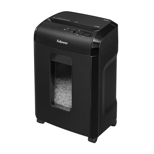 Fellowes Powershred 10M - Finskæremaskine - mikro-silppuri - 2 x 12 mm - P-5