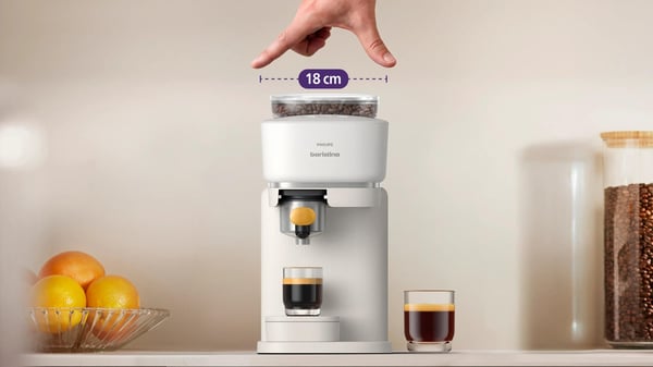 Philips Baristina BAR300 - Kaffemaskin - 16 bar - svart