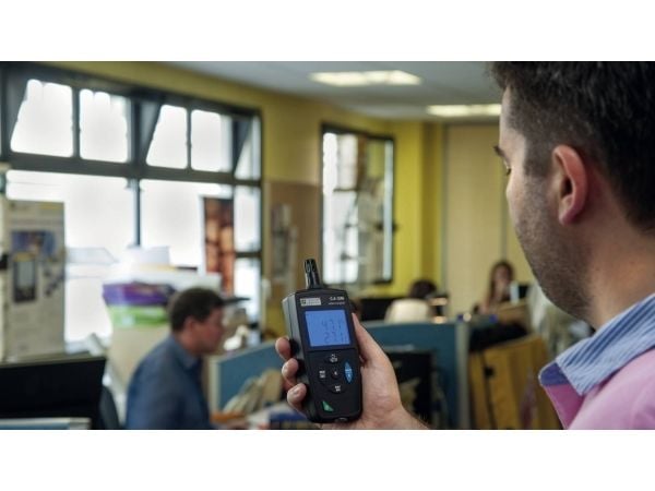 Chauvin Arnoux C.A 1246 Fuktmätare (hygrometer) 3,0 % rH 98,0 % rH Datalogger och trådlöst USB-gränssnitt, Dataloggerfunktion,