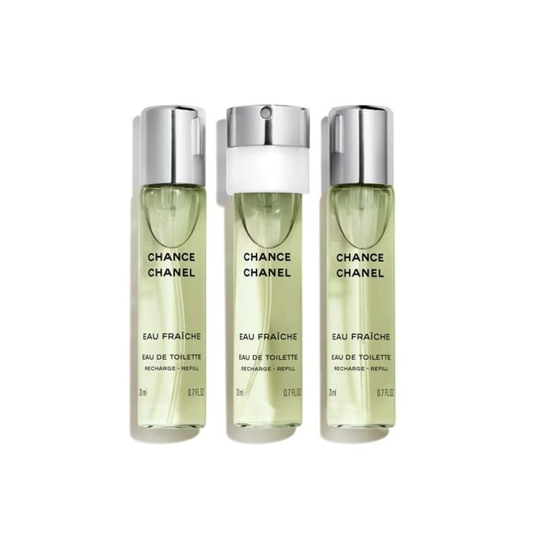 Chanel Chance Eau Fraîche Eau de Toilette -täyttöpakkaus 3 x 20 ml