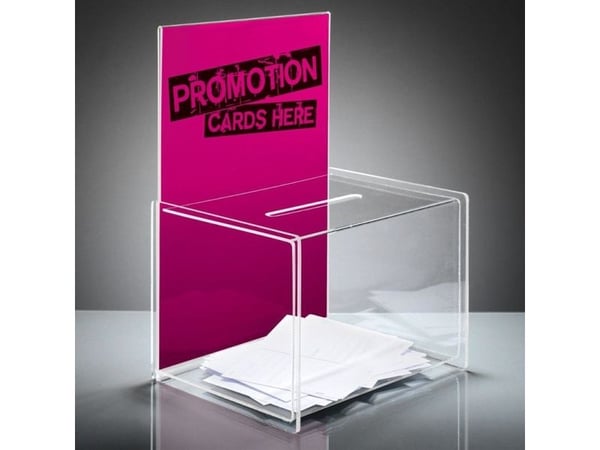 Sigel Reklambox med låda VA150 Transparent (B x H x D) 225 x 310 x 170 mm 1 st