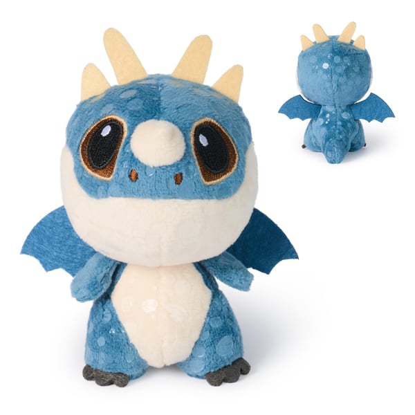 DRAGONS Plysj leketøy, 7,6 cm