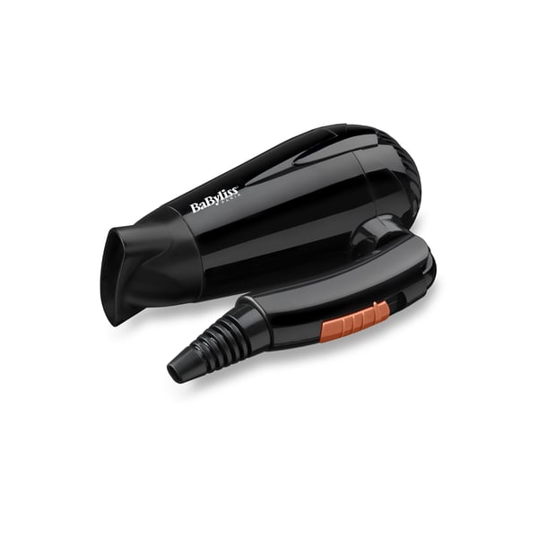 BaByliss Travel Dry 2000 5344E hiustenkuivaaja, musta