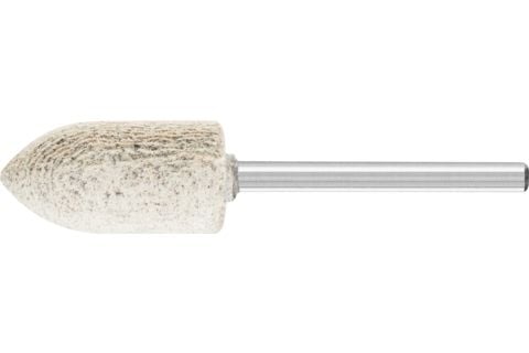 PFERD 41310608, Terävä kärki, Alumiinioksidi, 57200 RPM, 3 mm, 20 mm, 10 kpl