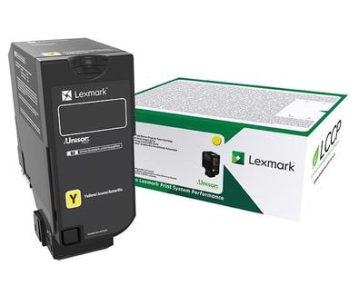 Lexmark 73B20Y0, 15000 sivua, Keltainen, 1 kpl