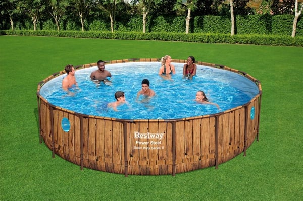 Bestway Power Steel™ Swim Vista Series™ Pool Set - 5.49m x 1.22m 23062 L