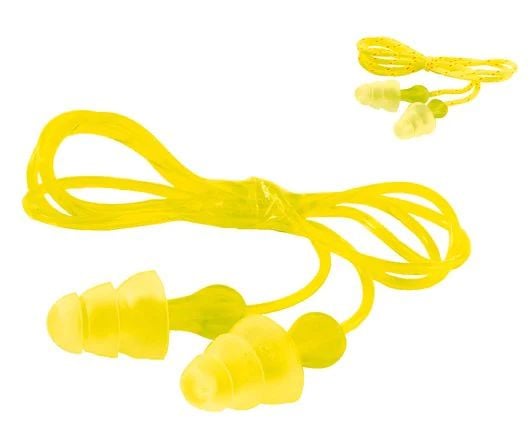 3M PN01006, Gjenbrukbar øreplugg, Normal, In-ear, Gult, Koblet med ledninger (ikke trådløs), 29 dB