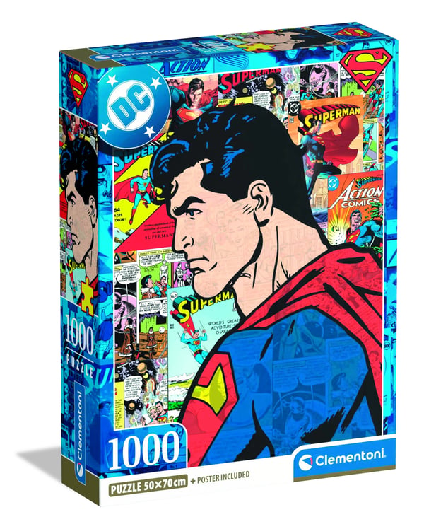 Pussel Superman 2025 -3- Compact, 1000 bitar