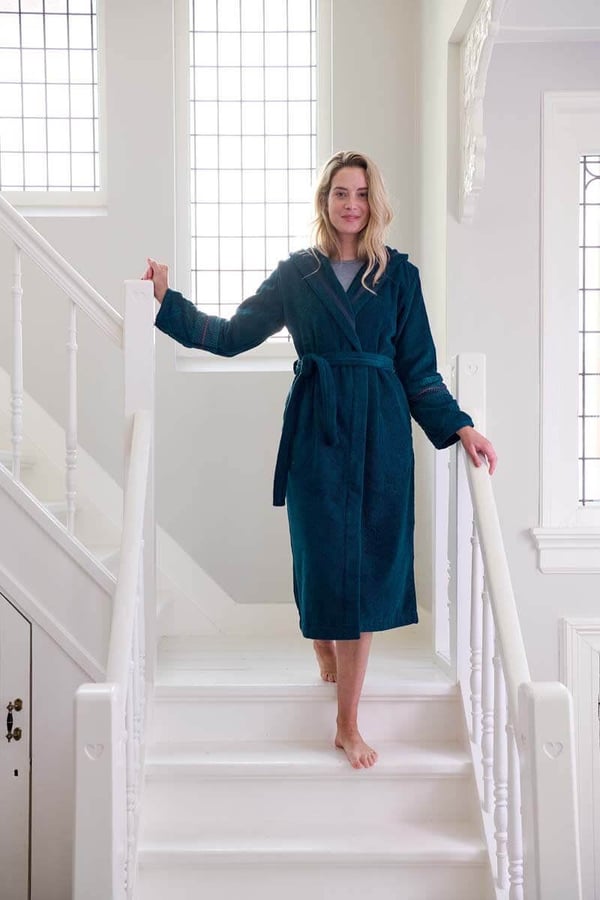 PIP Studio Soft Zellige Bathrobe Dark Blue L