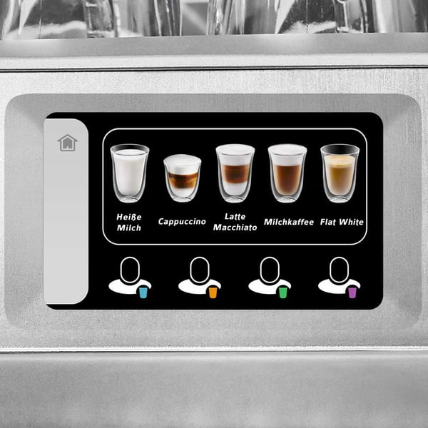 Gastroback Design Espresso Barista Touch, Espressomaskin, 2 l, Kaffe bønner, Kaffe pute, Malt kaffe, Innebygd kaffekvern, 1600 W, Rustfritt stål