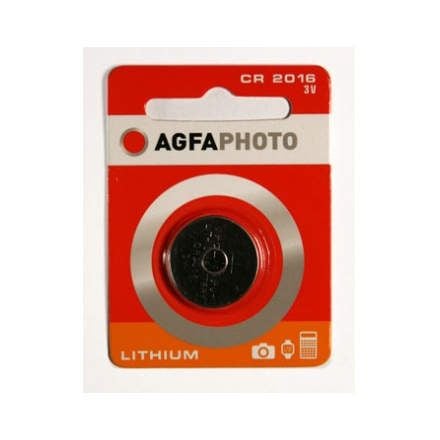 AgfaPhoto - Batteri CR2016 - Li - 75 mAh