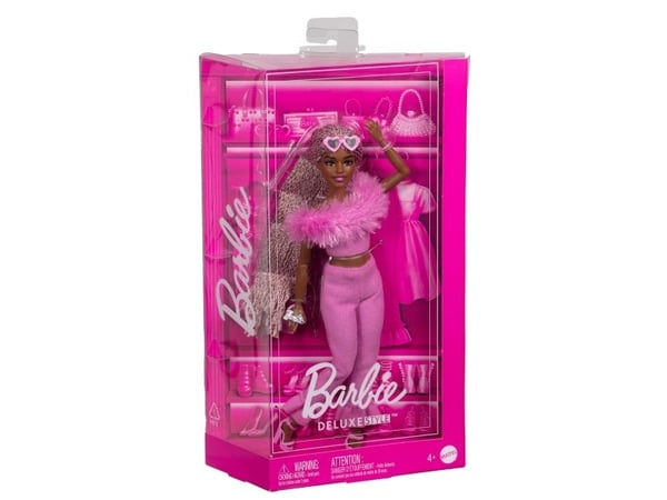 Barbie HYV28-docka, Deluxe Style, rosa outfit