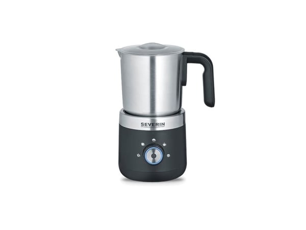 Severin SM 3588 melkeskummer og melkevarmer 550 W 300 ml, svart/sølv
