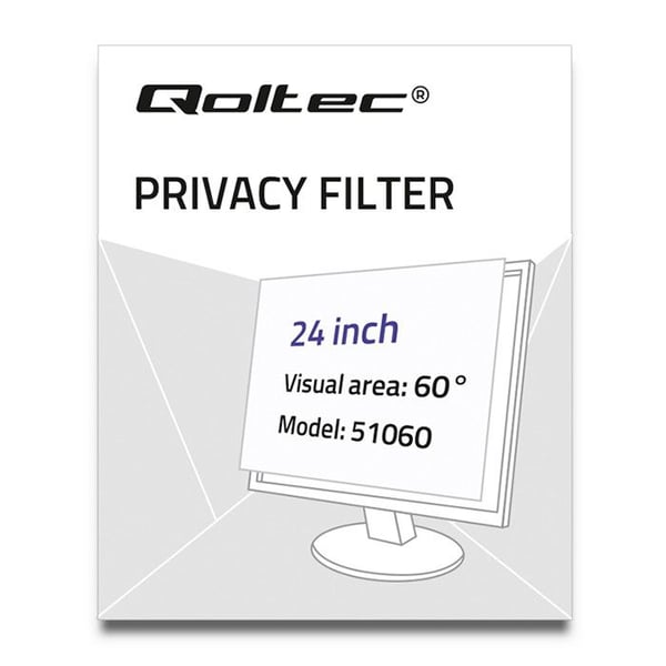 Qoltec 51060, 61 cm (24"), 16:9, Näyttö