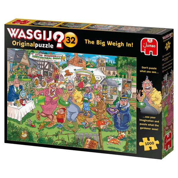 Wasgij Original 32 1000pcs, 1000 stykker, Komikk, 12 år