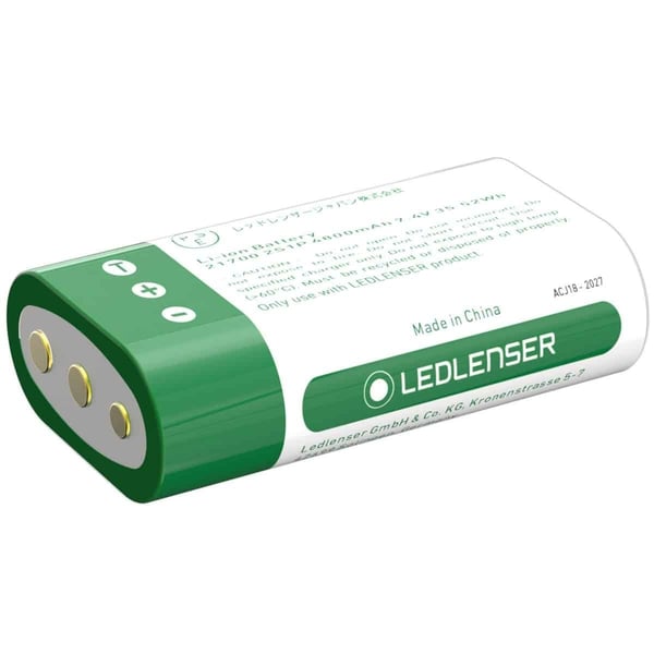 LEDLENSER Li-Ion rechargeable Battery 2x21700 3,7 V 4800 mAh