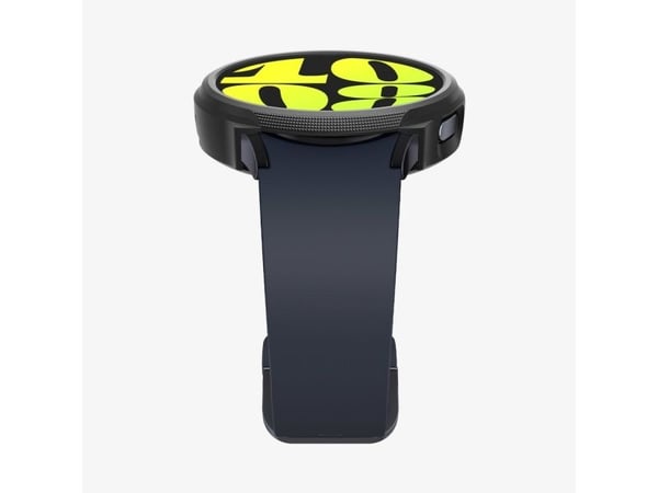 Spigen Liquid Air, Kotelo, Älykello, musta, Samsung, Galaxy Watch 7 (40mm), Termoplastinen polyuretaani (TPU)