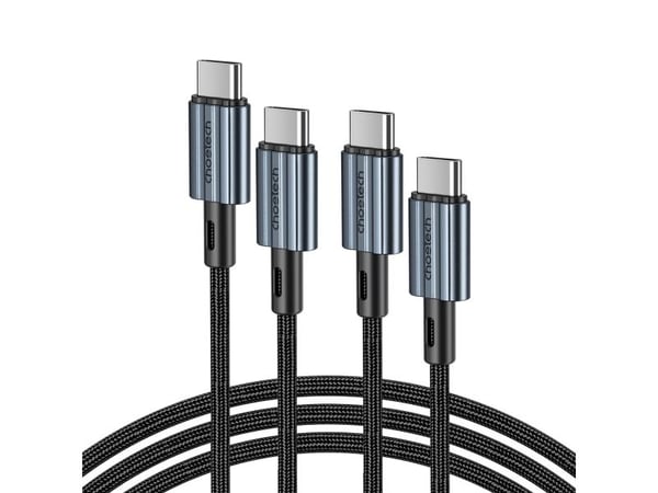 USB-kabel Choetech USB-C till USB-C 1,2 m svart (XCC-1014)