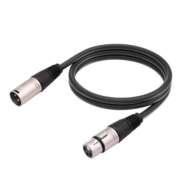 MicroConnect - Forlængerkabel til audio - XLR3 hun til XLR3 han - 5 m - lajittelu