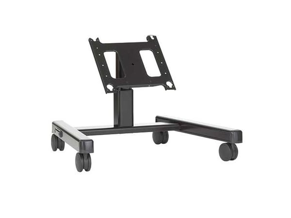 Chief Confidence Large 2' Monitor Mobile Cart - For Displays 42-86" - Black - Vogn - for LCD-skjerm - svart - skjermstørrelse: 42"-71" - monterings...