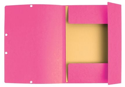 Exacompta Nature Future - 3-fliksmappe - for A4 (210 x 297 mm) - kapasitet: 250 ark - spraglet rosa